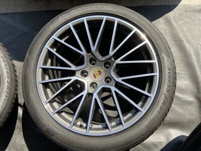 ล้อแม็กPORSCHE CAYENNE 958 ลาย Spider Turbo S ขอบ21"