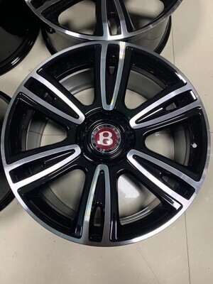 BENTLEY FLYING SPUR / CONTINENTAL GT WHEELS SPECS: 21 X 9.5" OFFSET 41MM.