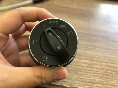 สวิตซ์ปรับไฟหน้า Porsche cayenne958