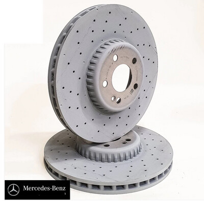 A0004212212 จานเบรกหน้า AMG C43 / GLC C CLASS AMG