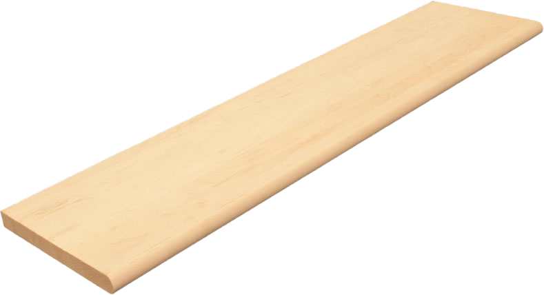 Standard Stair Treads - Maple - In a Variety of Sizes