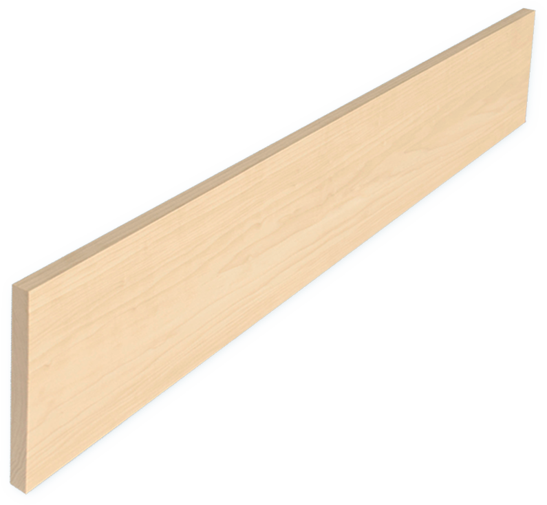 3/4&quot; Risers in Poplar - In a Variety of Lengths