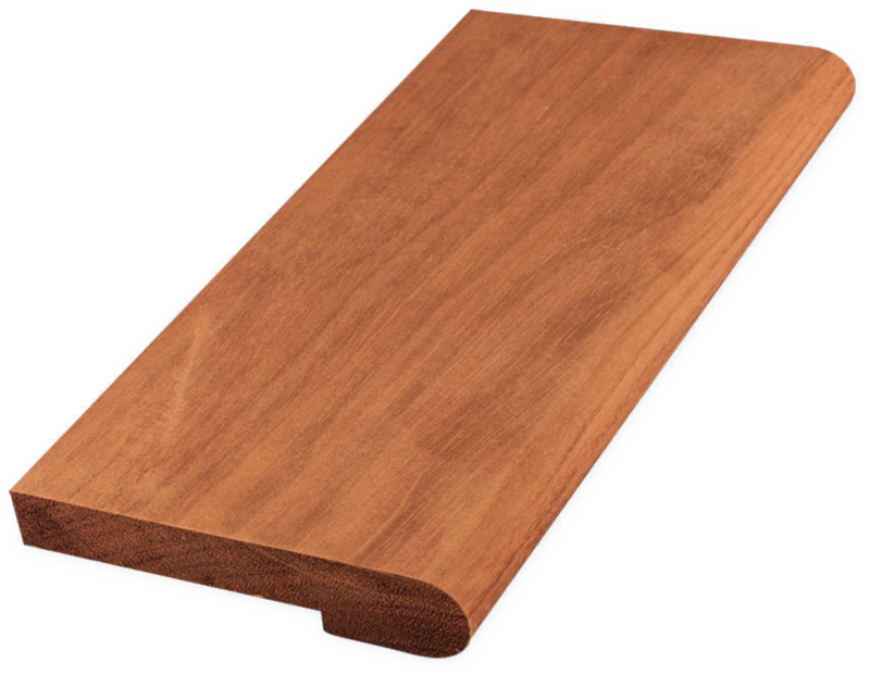 Landing Tread 1-1/16&quot; x 5-1/2&quot; x Lineal Foot - Jatoba