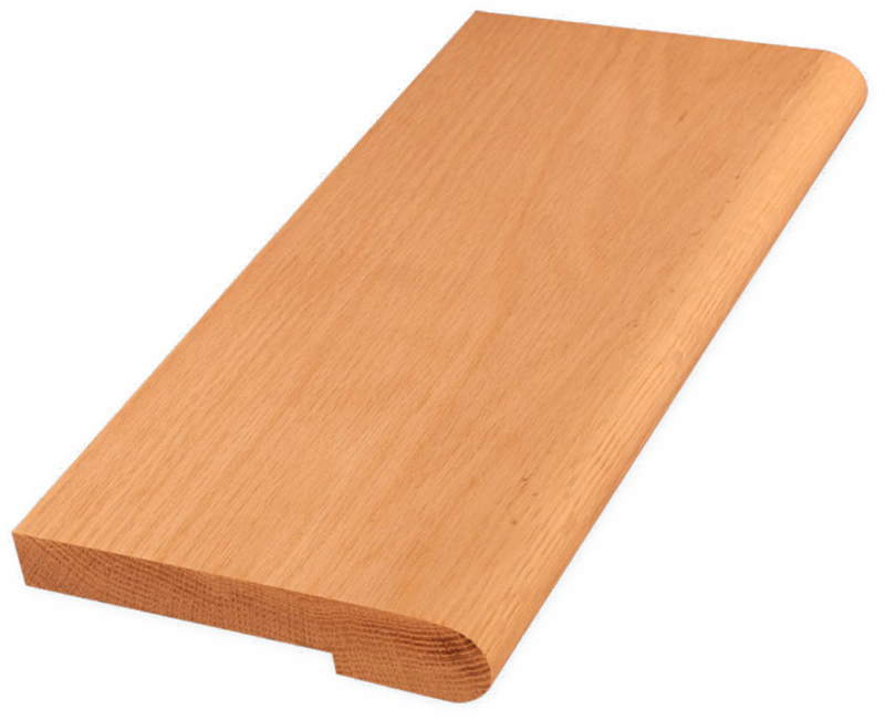 Landing Tread 1-1/16&quot; x 5-1/2&quot; x Lineal Foot - Red Oak