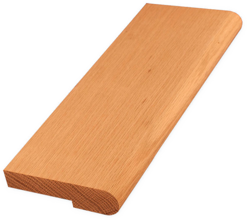 Landing Tread 1-1/16&quot; x 4-1/4&quot; x Lineal Foot - Red Oak