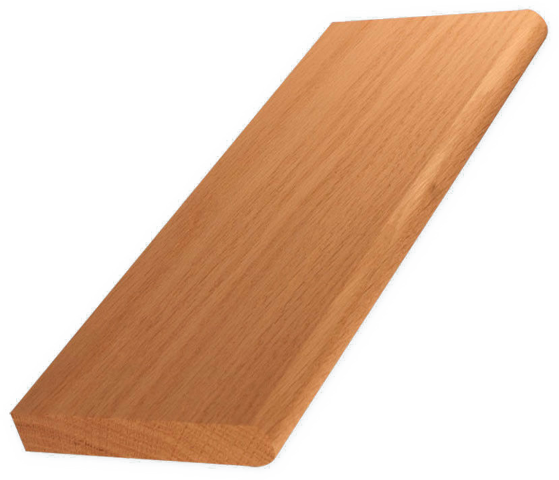 Landing Tread 3/4&quot; x 5-1/2&quot; x Lineal Foot - Red Oak