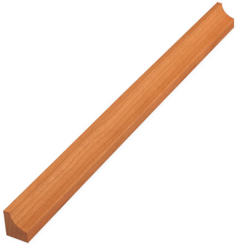 Cove Moulding in Cherry
