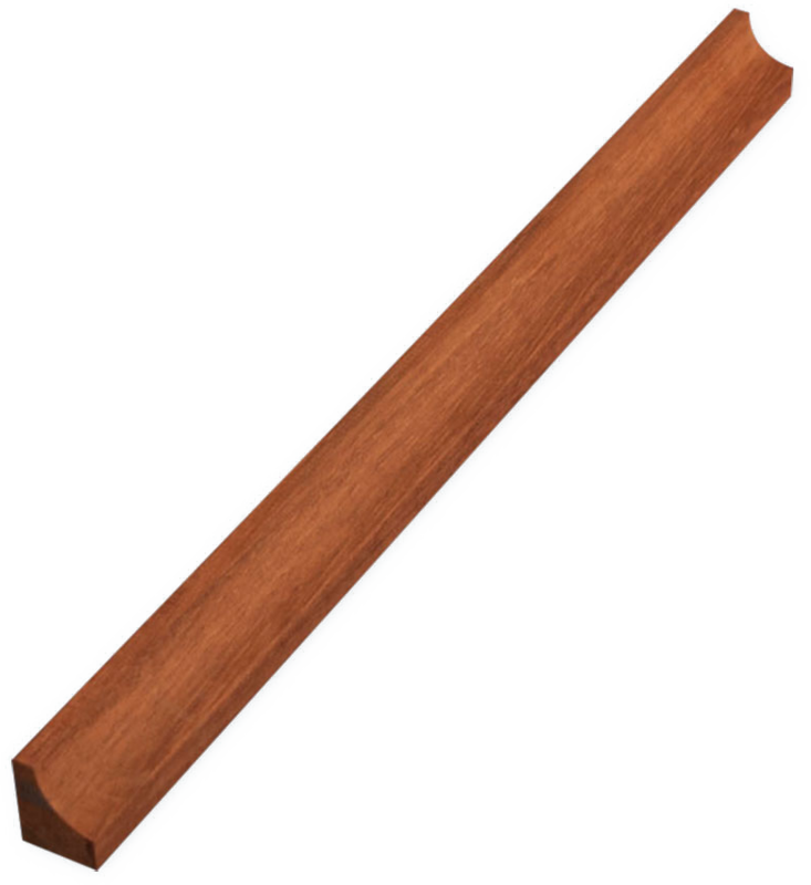 Cove Moulding in Jatoba
