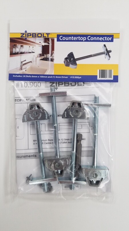 Zipbolt UT Drawbolt (10.900) 4 Pack