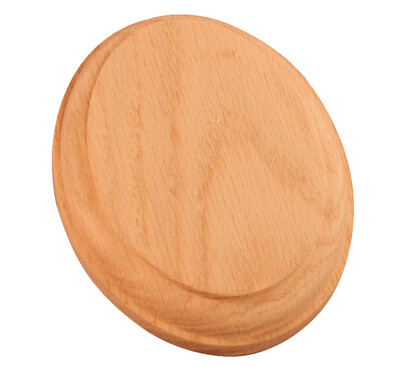 7037 Red Oak Oval Wall Rosette