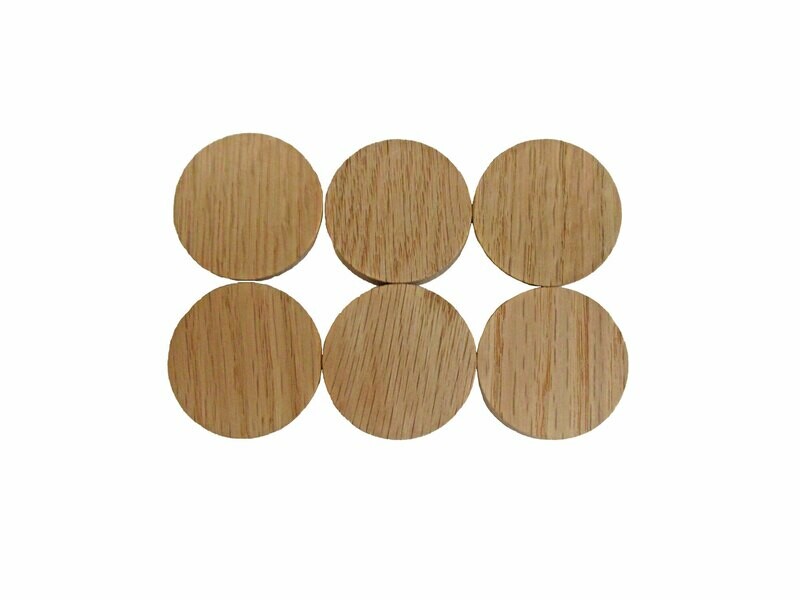 Plugs 1.5&quot; Red Oak