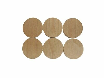 Plugs 1.5" Beech