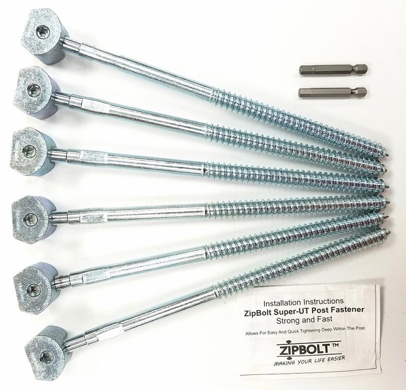 Zipbolt Super UT Newel Fastener (14.110) Multipack