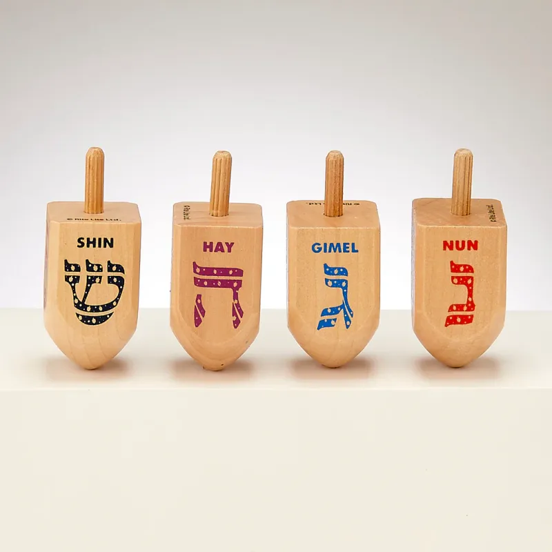 Stor dreidel i tre