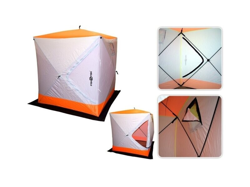 Ziemas telts F2F cube 160x160x170