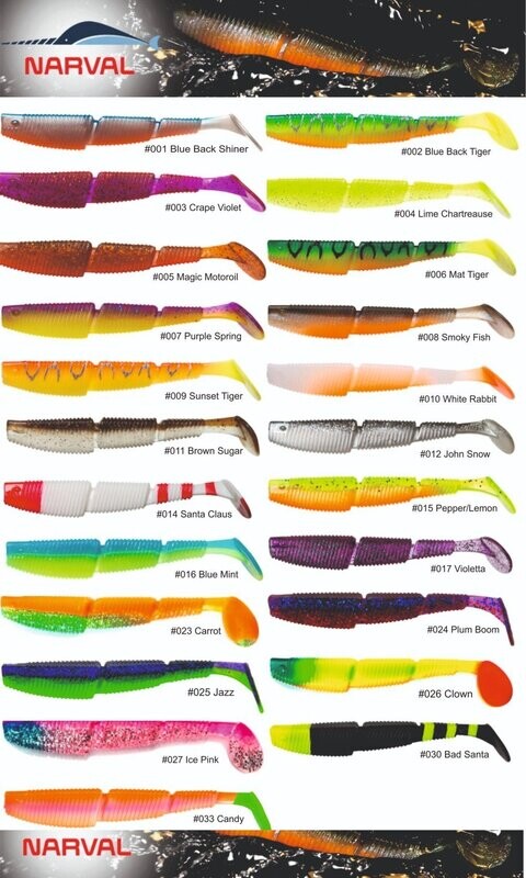 Māneklis NARVAL COMPLEX SHAD 12 cm (1gab)