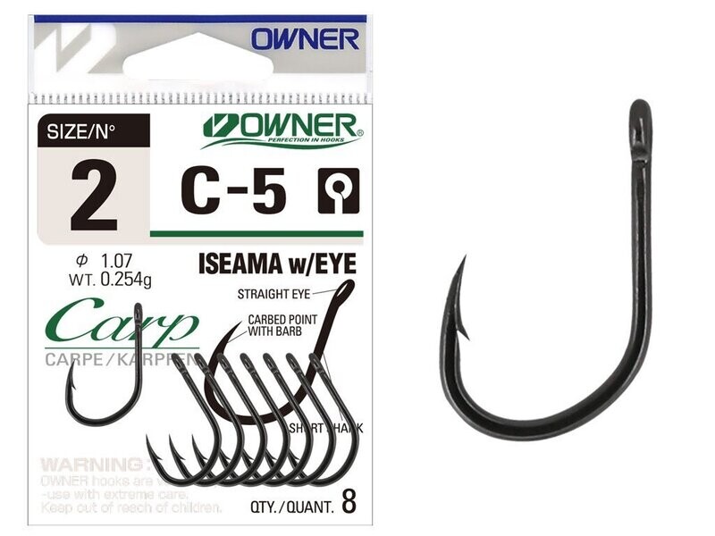 OWNER CARP HOOK C-5