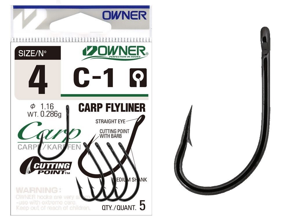 OWNER CARP HOOK C-1