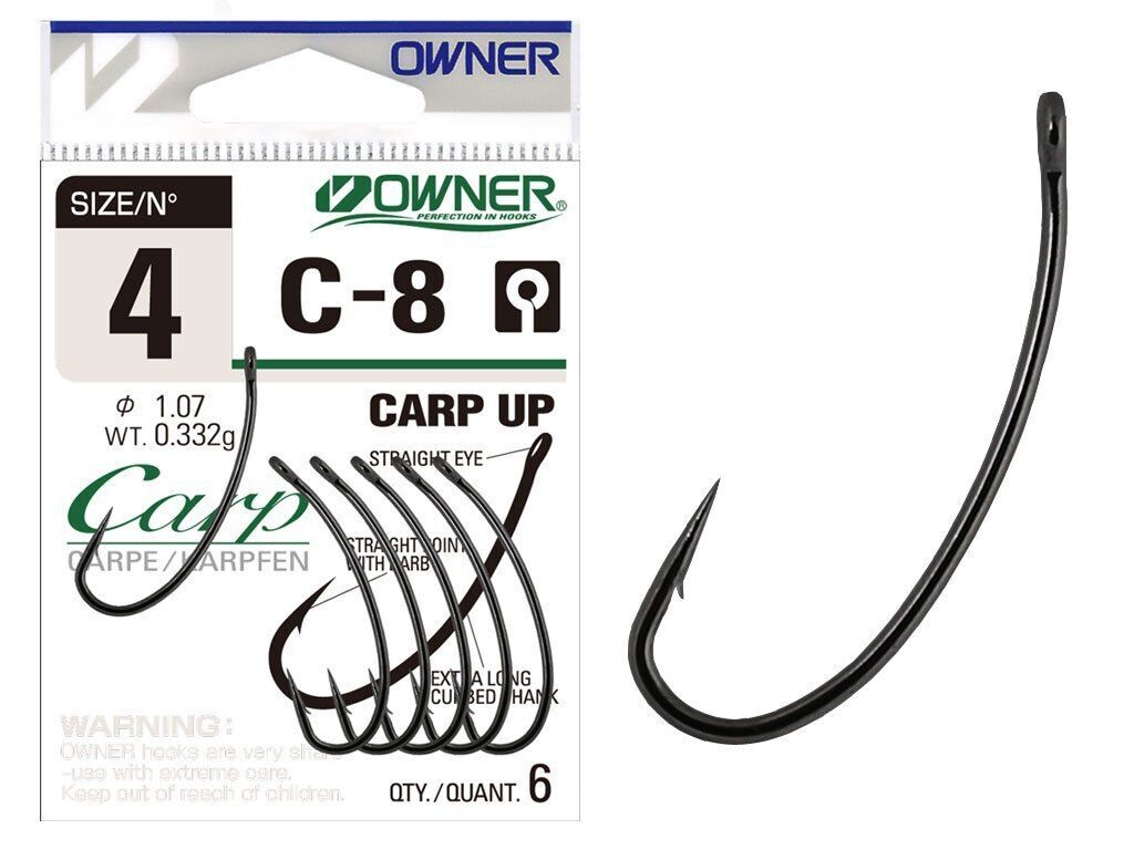 OWNER CARP HOOK C-8