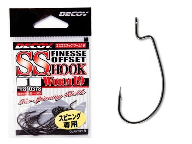 Decoy SS Finesse Hook Worm 19