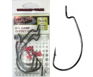 Crazy Fish Big Game Offset Hook