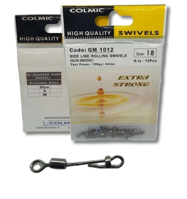 Side Line Rolling Swivels GM 1012