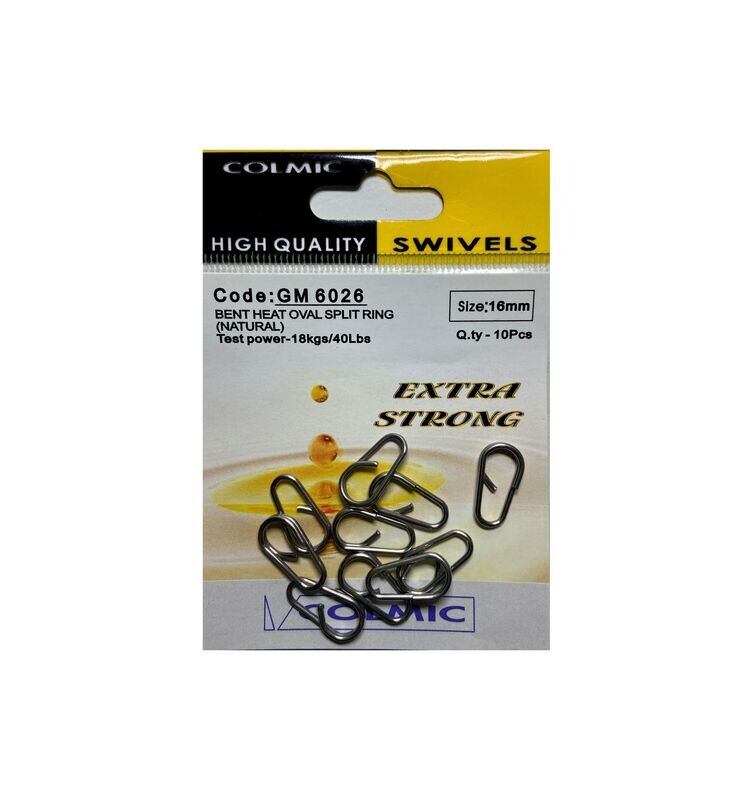 Bent Heat Oval Split Ring GM 6026