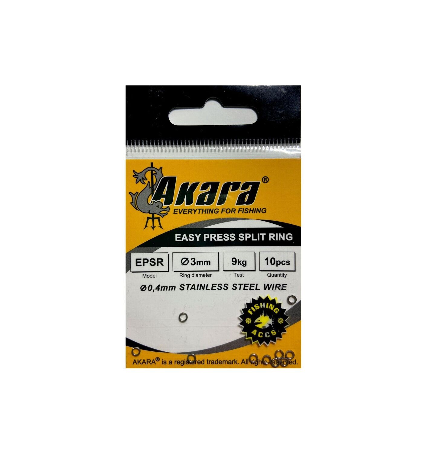 Akara Easy Press Split Ring