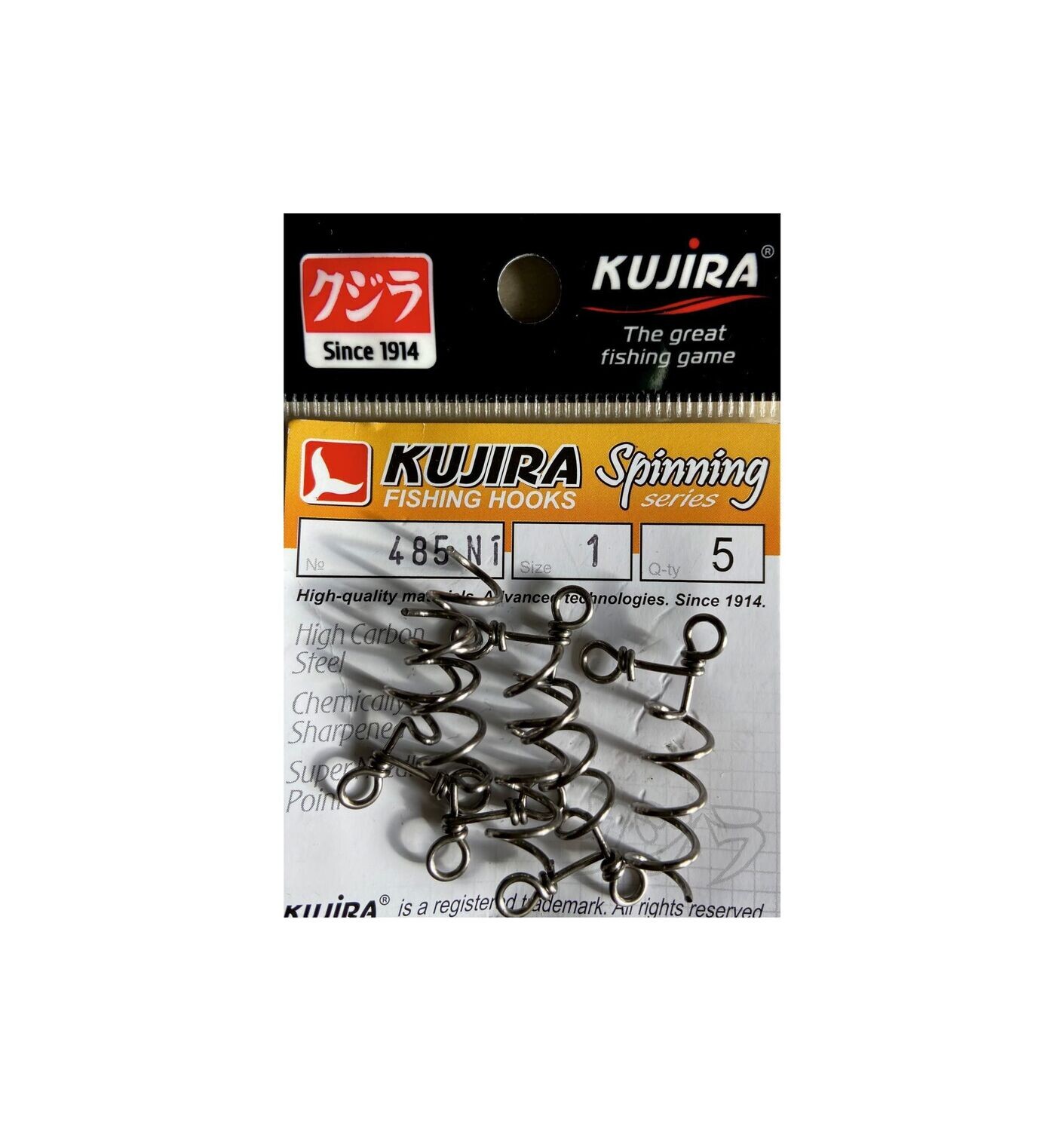 Mounting KUJIRA 485 for silicone baits