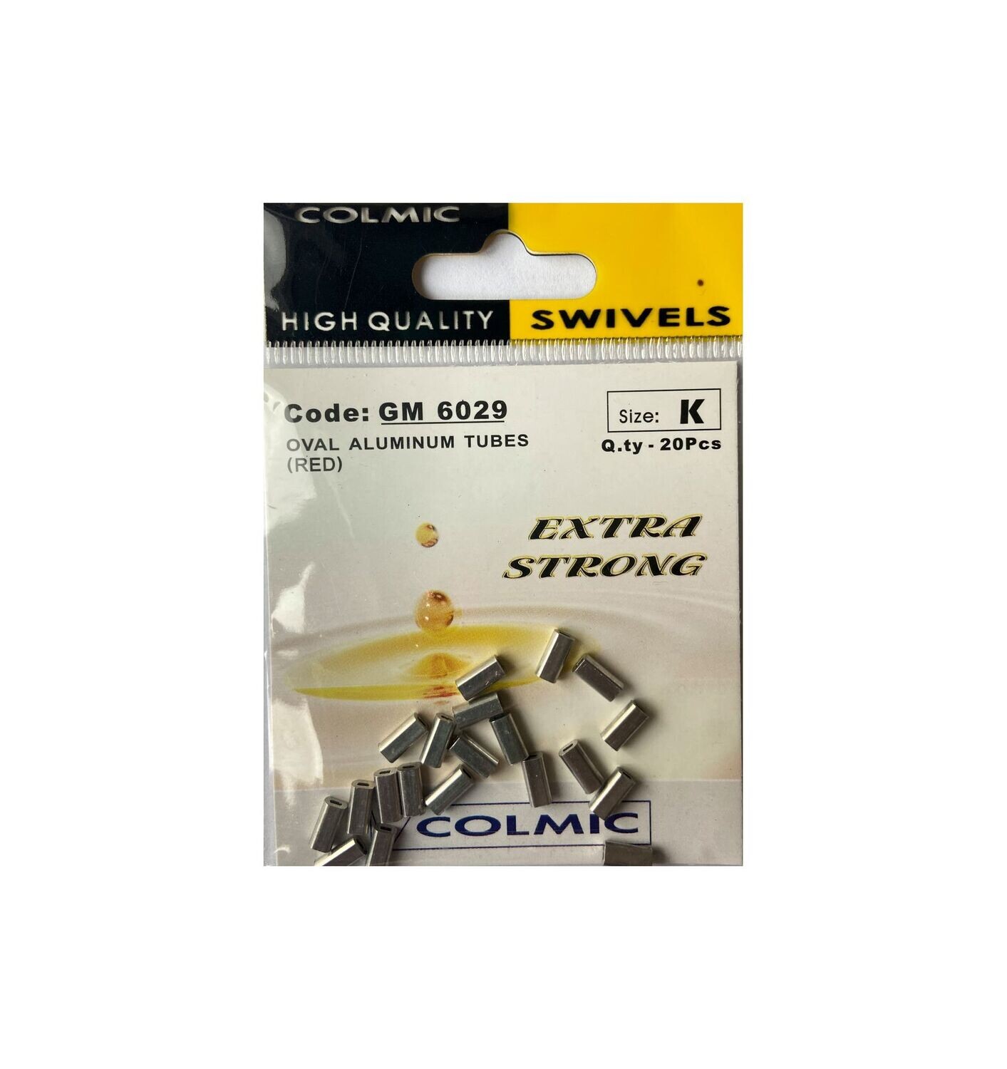 Oval aluminium tubes GM 6029
