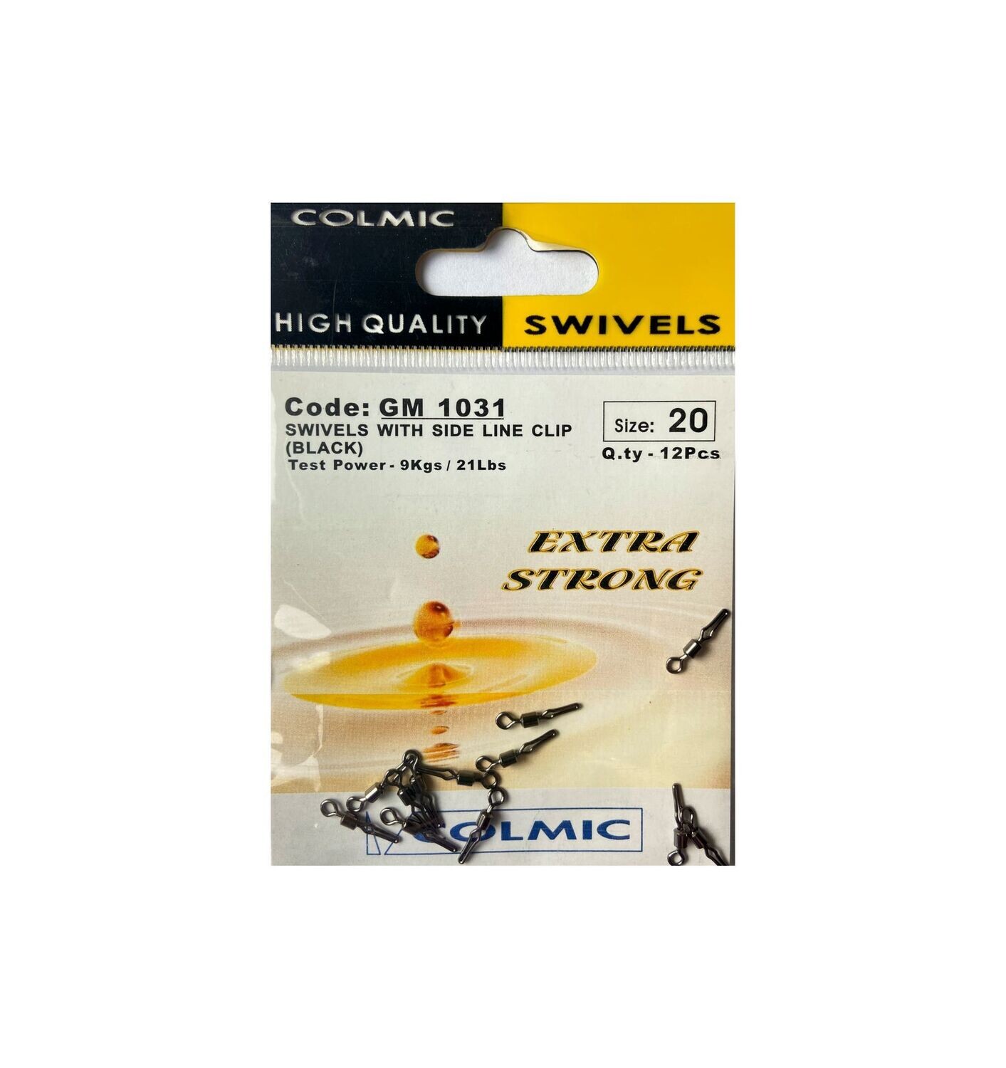 Swivels with side line clip GM 1031