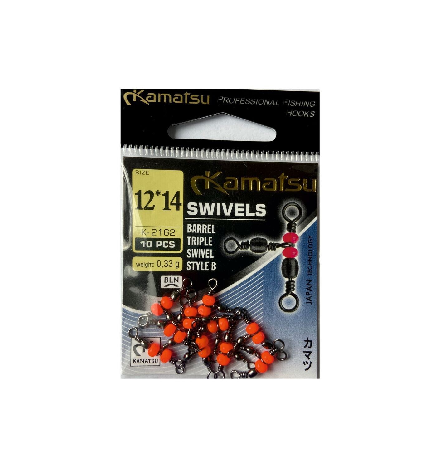 Kamatsu barrel triple swivel style B K-2162
