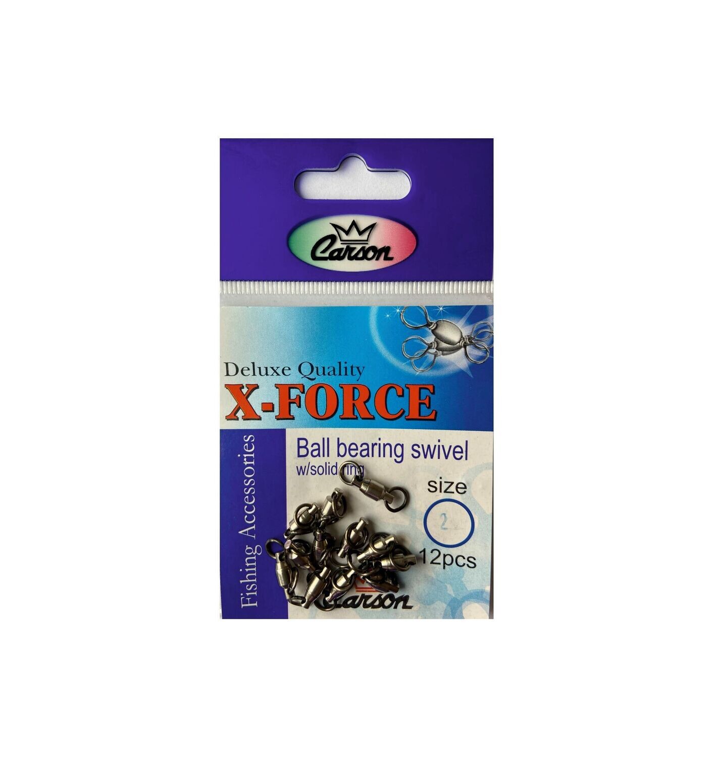 X-Force Ball bearing swivel with solid rings