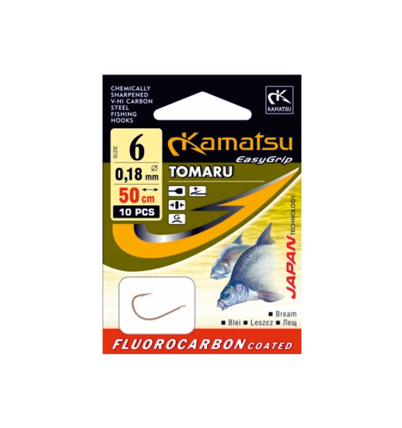 Kamatsu Monofilament Leader Tomaru 5403 (10pcs)