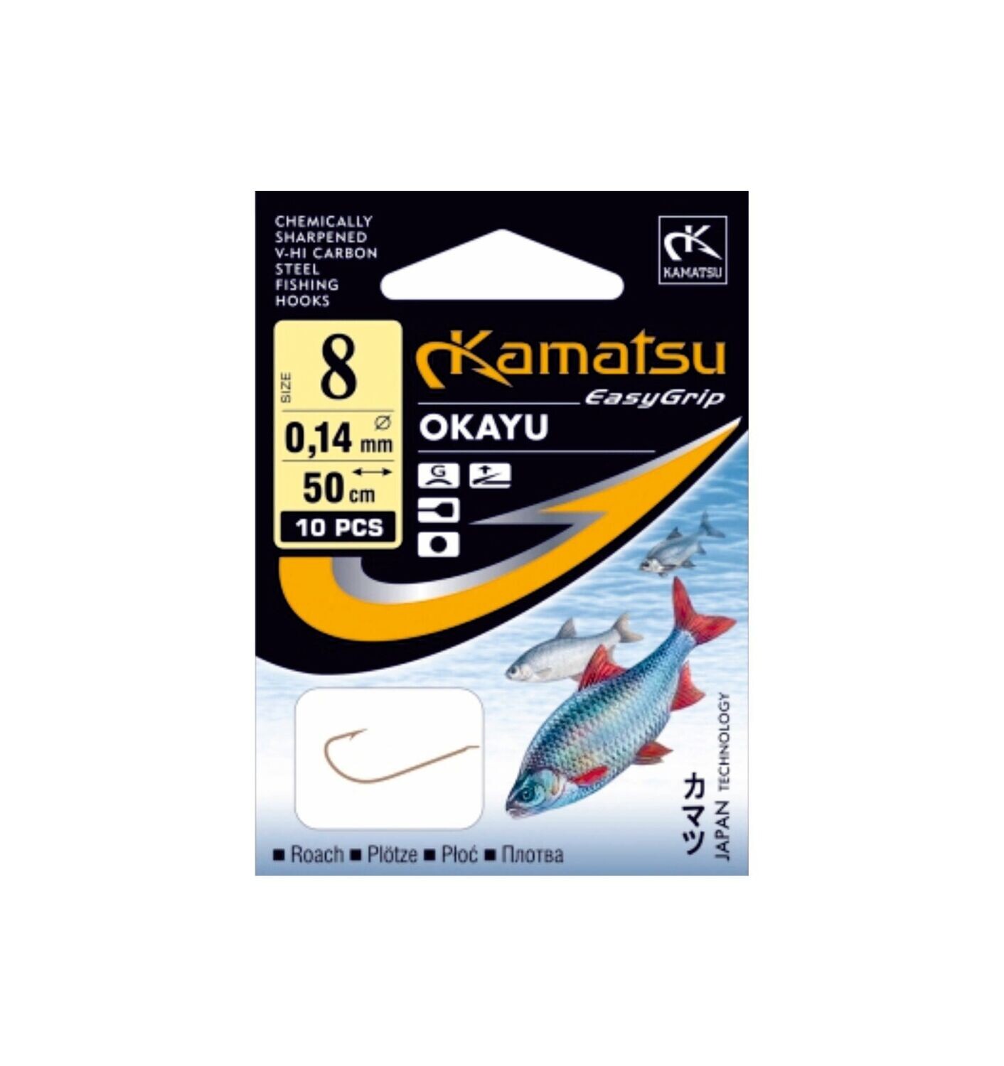 Kamatsu Monofilament Leader OKAYU 5211 (10pcs)