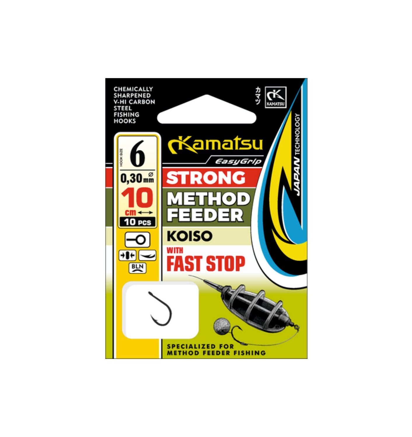 Kamatsu Method Feeder KOISO with fast stop 5030 (10pcs)