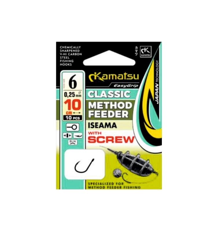 Kamatsu Method Feeder ISEAMA with screw 5040 (10pcs)