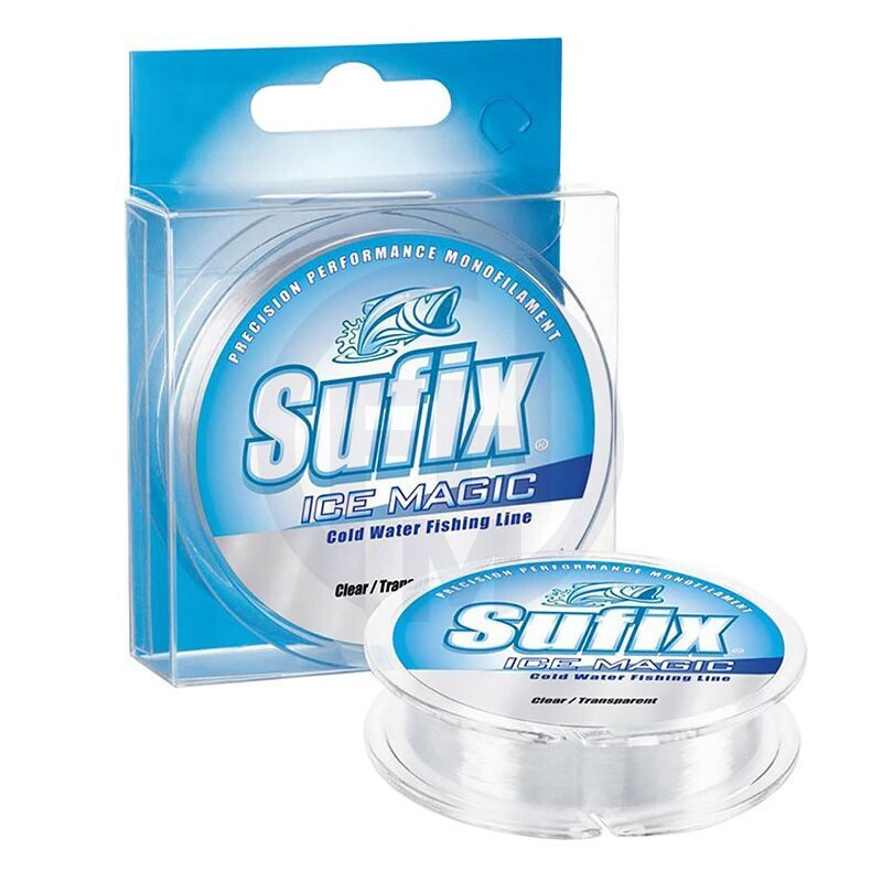 Sufix Ice Magic Cold Water Fishing Line Clear 50m