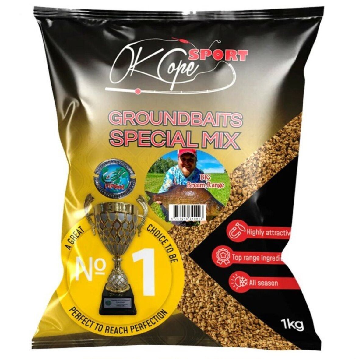Ok Cope Sport GROUNDBAITS Special mix - BIG Bream Range