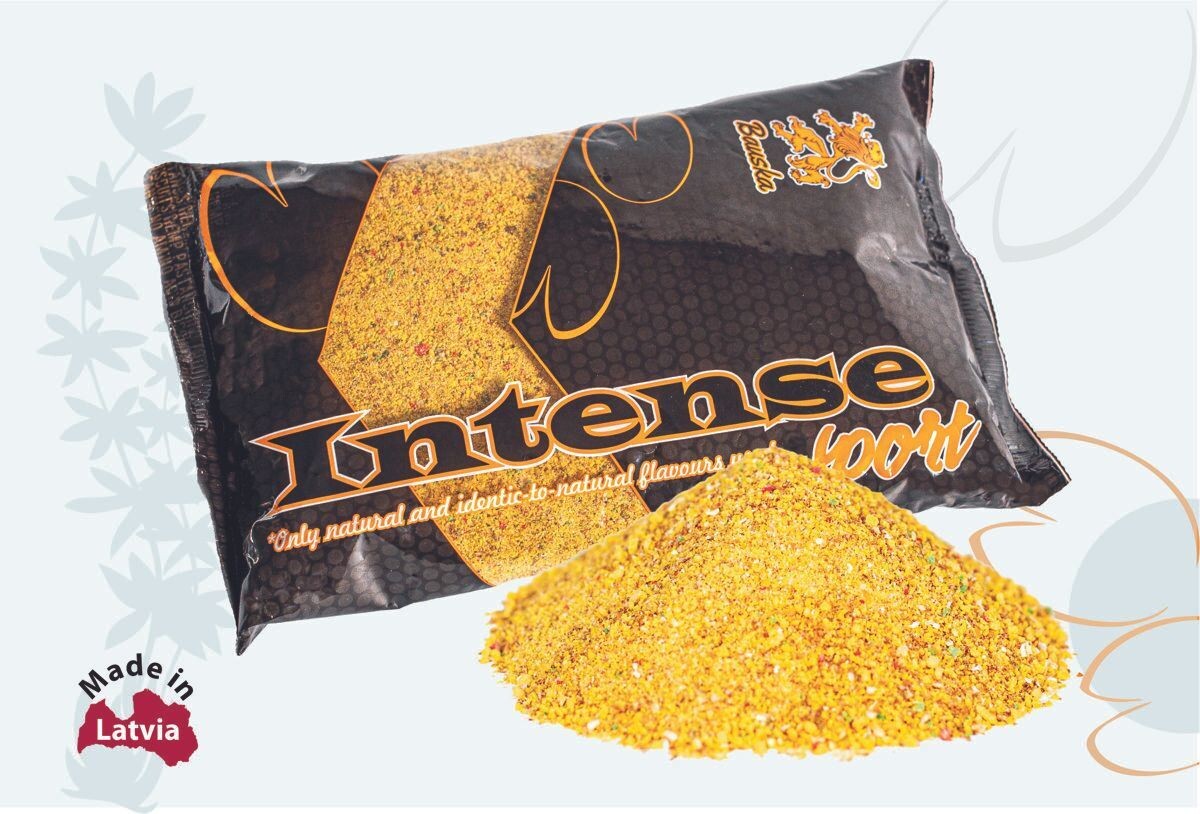 Papildbarība zivīm Intense sport N-G mix Ķiploks
