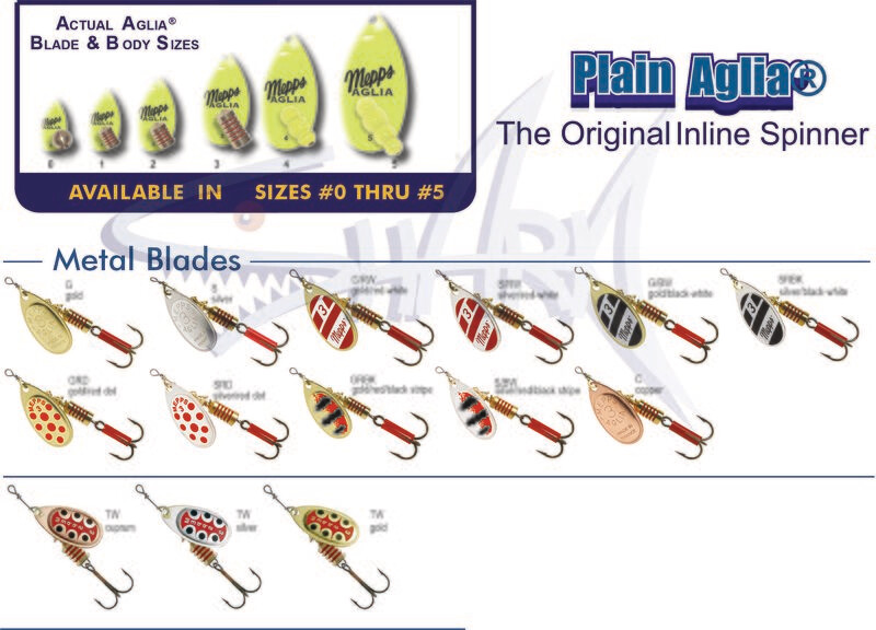 Aglia Plain Metal blades #3