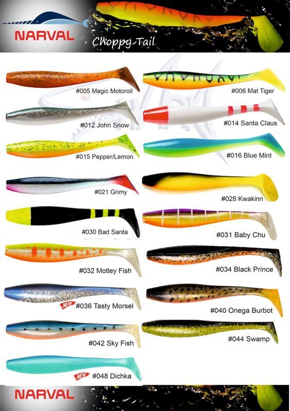 Māneklis NARVAL CHOPPY TAIL 26 cm