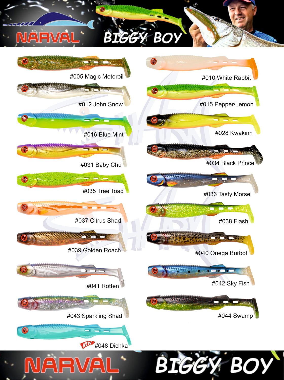 Soft baits Narval Biggy Boy 20cm