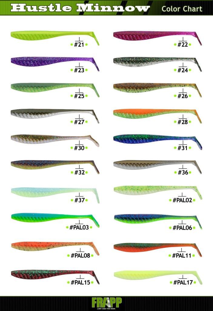 Māneklis Frapp Hustle Minnow  4 (1 gab)