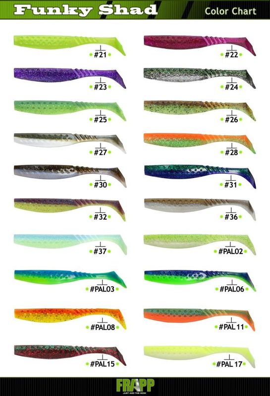 Māneklis Frapp Funky Shad 6.9" (1gab)
