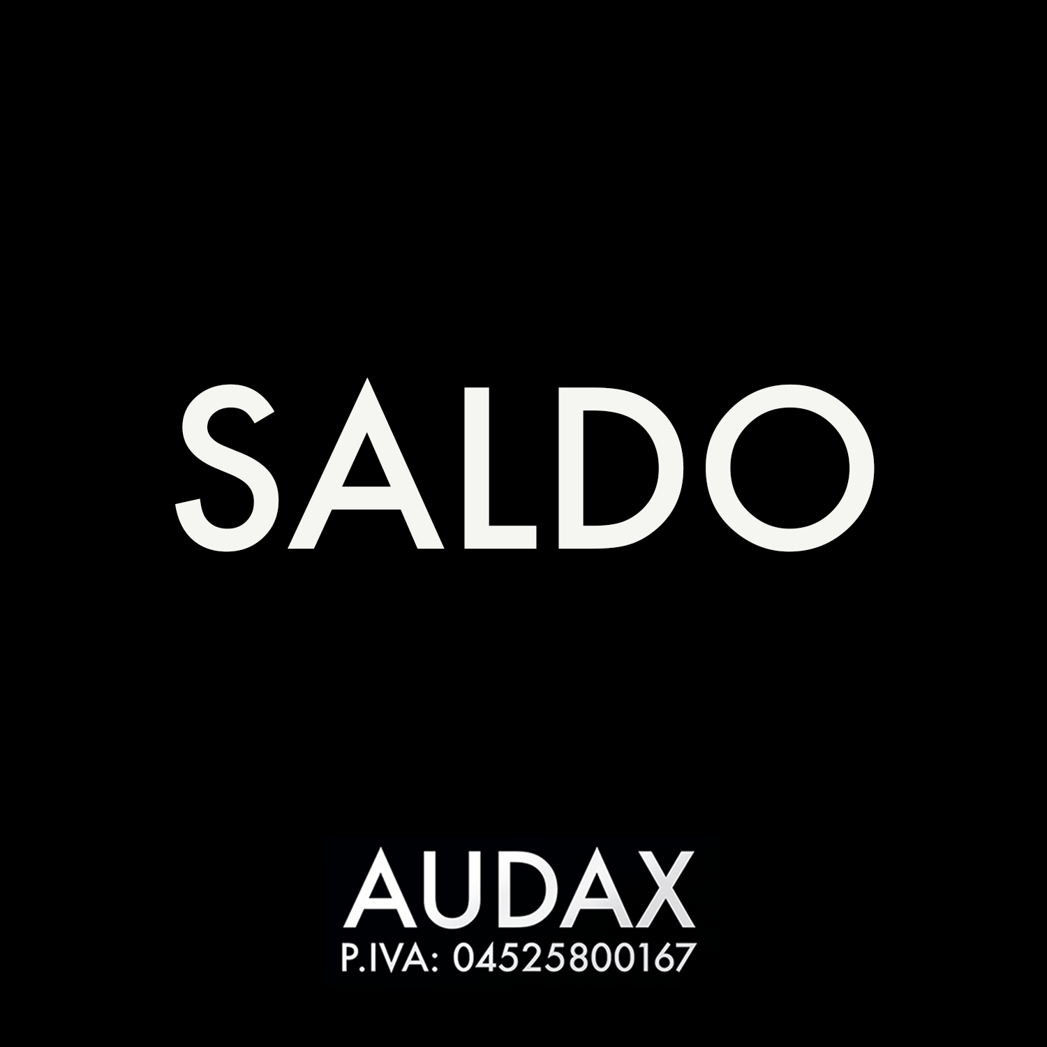 Saldo fattura