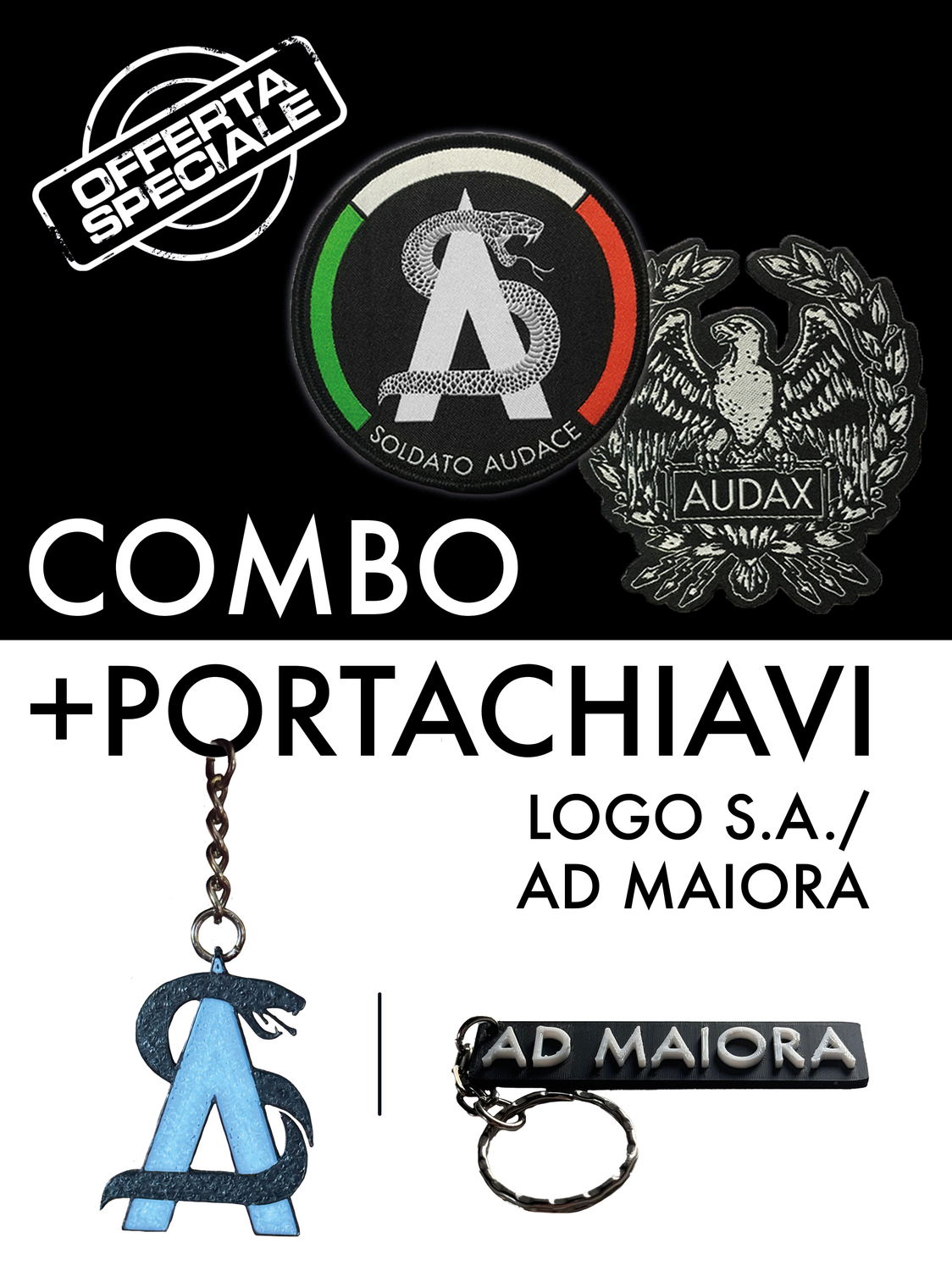 Combo Toppe + Portachiavi