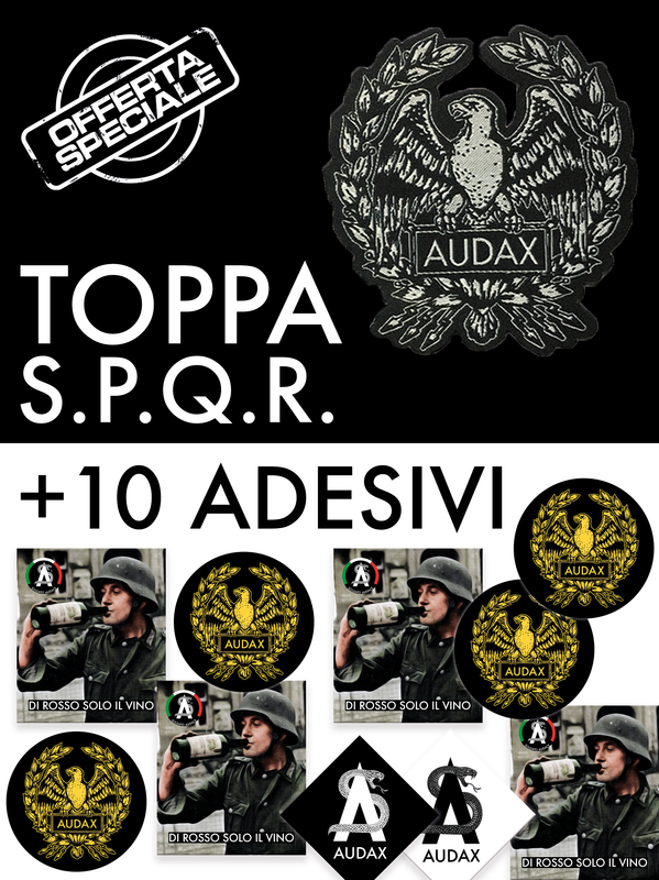 Toppa S.P.Q.R. + Adesivi