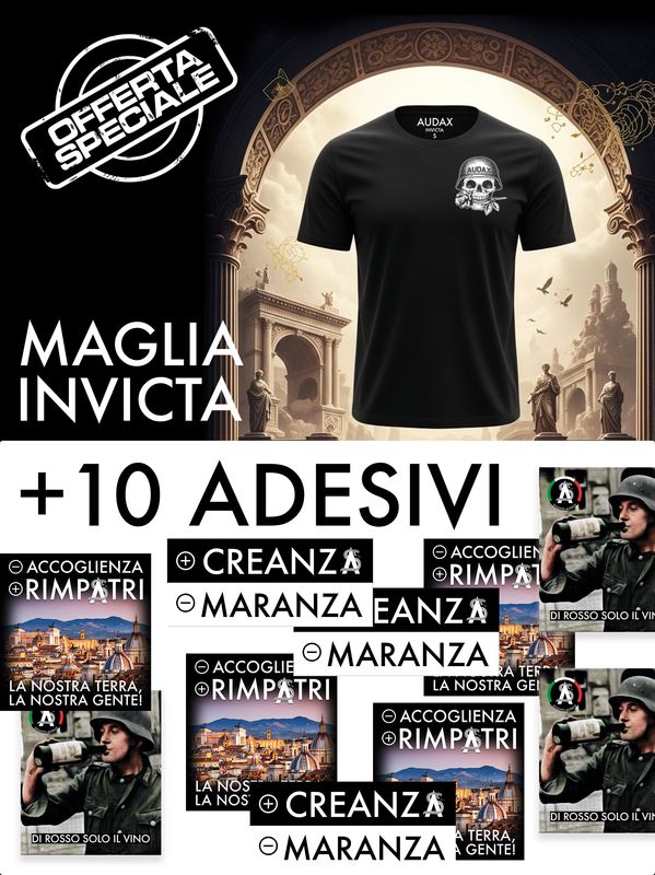 Pacchetto: Maglia + 10 Adesivi