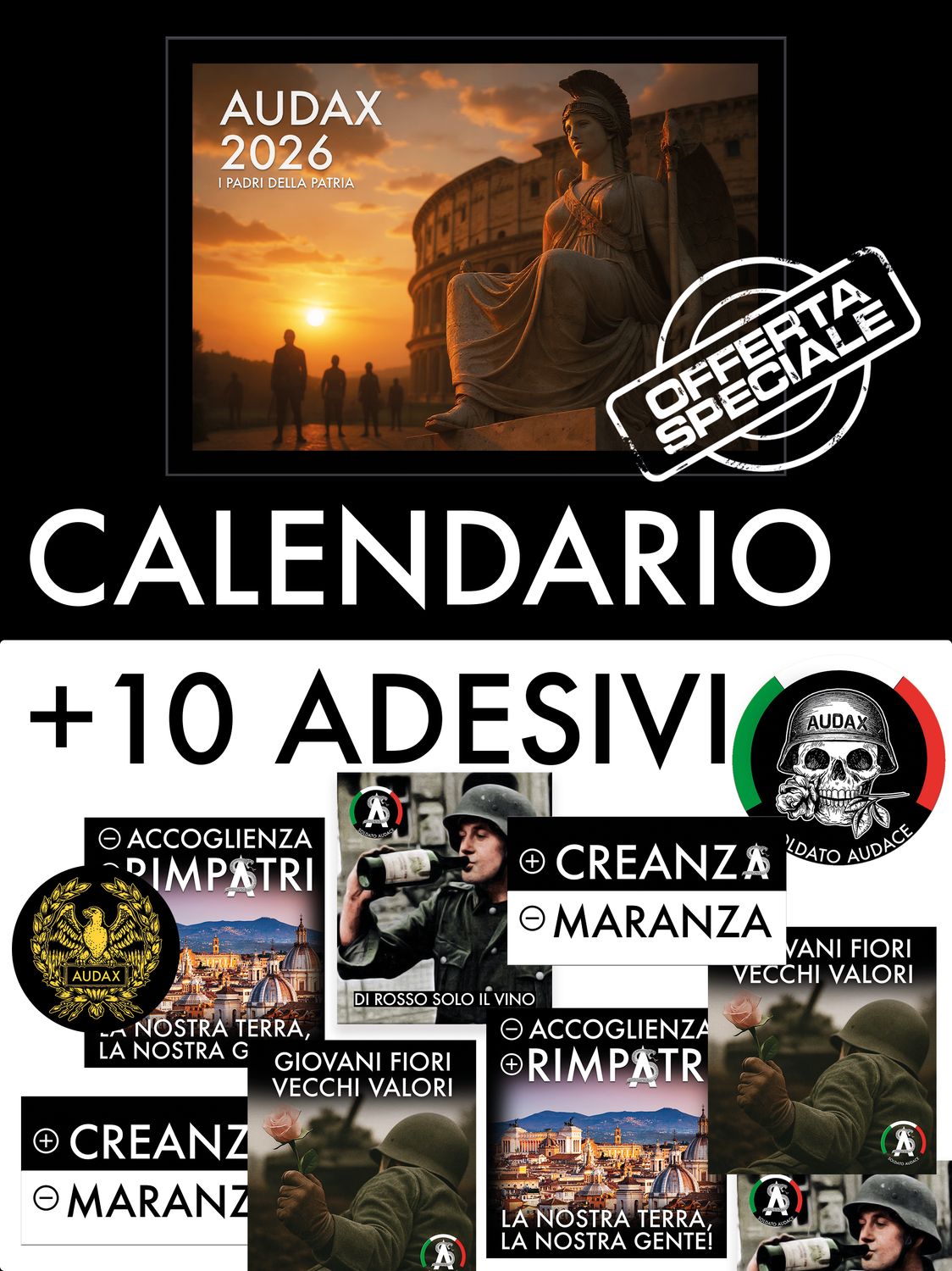Pacchetto: Calendario + Adesivi